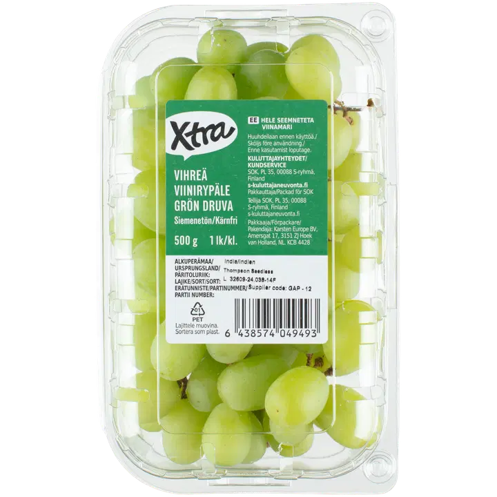 Viinamari hele seemneteta 500g I klass XTRA