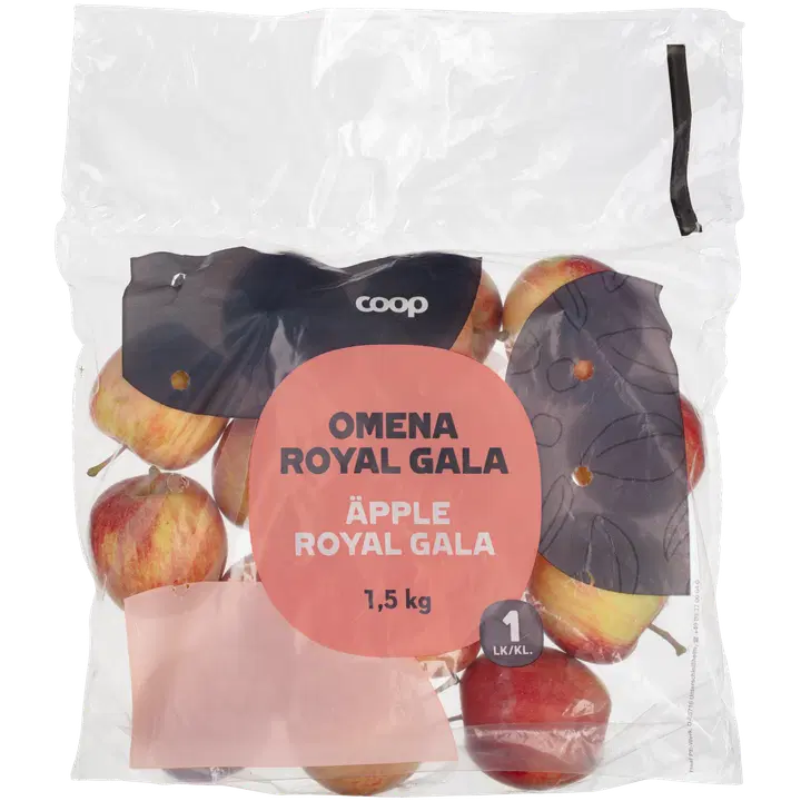 Õun Royal Gala I klass 1,5 kg Coop