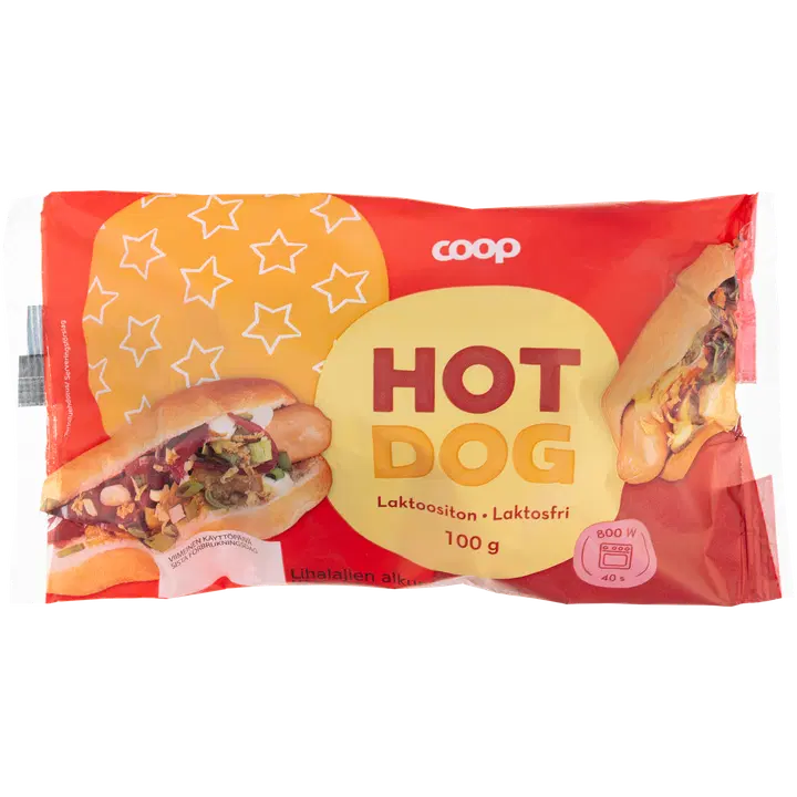 Coop Hot Dog 100 G