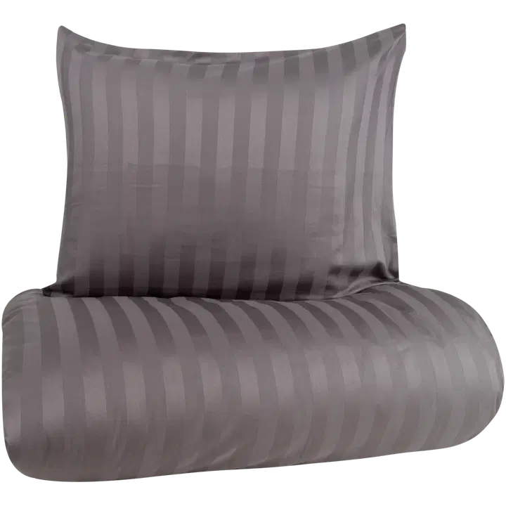 Voodipesukomplekt satiin 150X210/55X65 Stripe