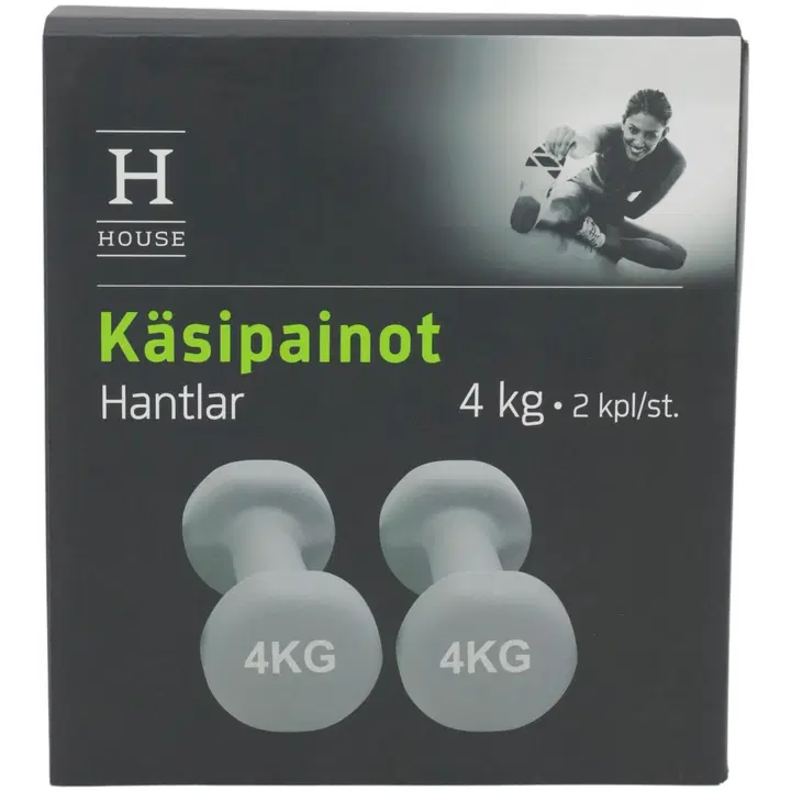 Hantlid House 2x4kg neopreen