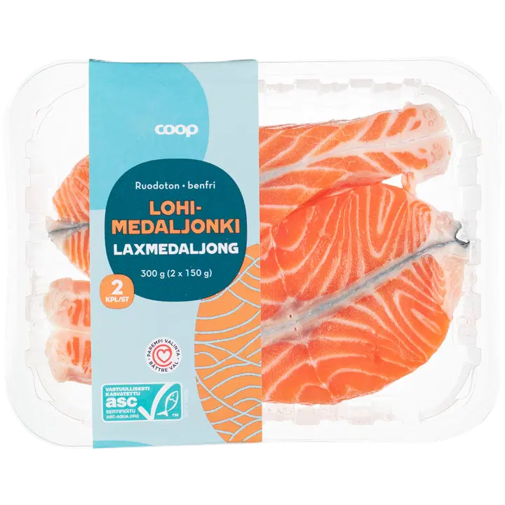 Coop Lõhemedaljonid 300G