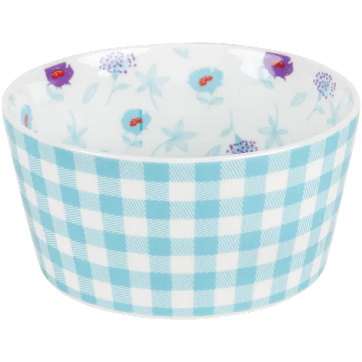 Kauss Ruutu 12 cm sinine