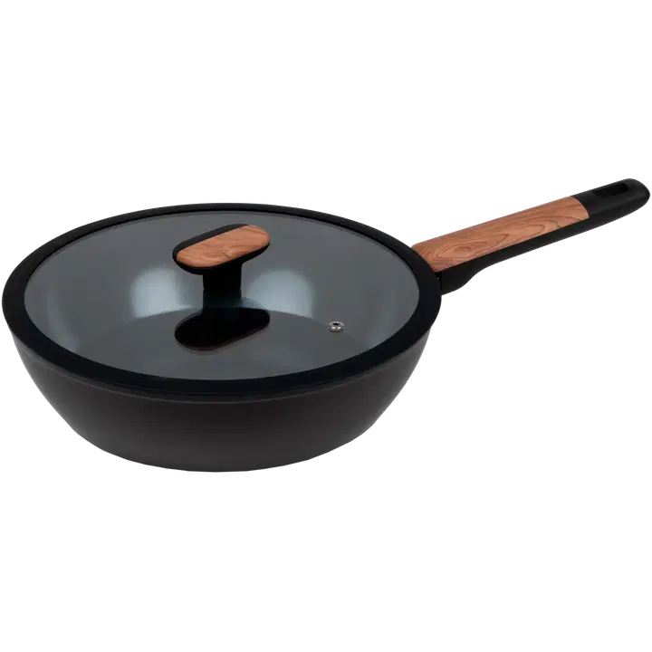 Haudepann House 28 cm/ 3,8 l , bakeliitvars, must