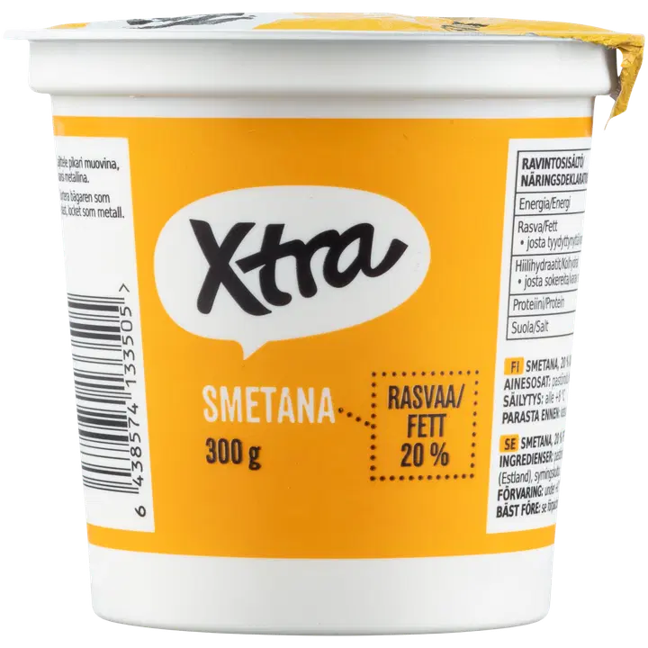 Xtra smetana 20% 300 g