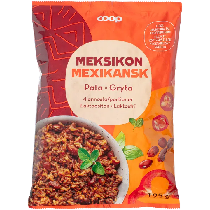 Coop mehhikopärane pajaroog 195 g