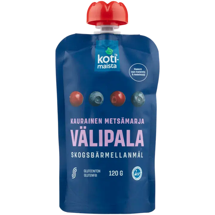 Kotimaista metsamarjasmuuti 120 g