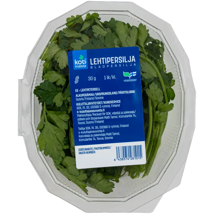 Kotimaista lehtpetersell 30g