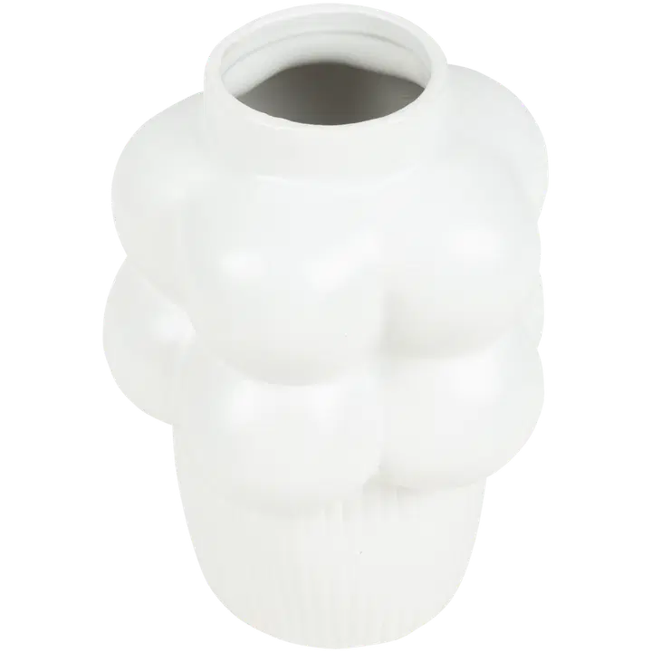 Vaas valge 19 cm