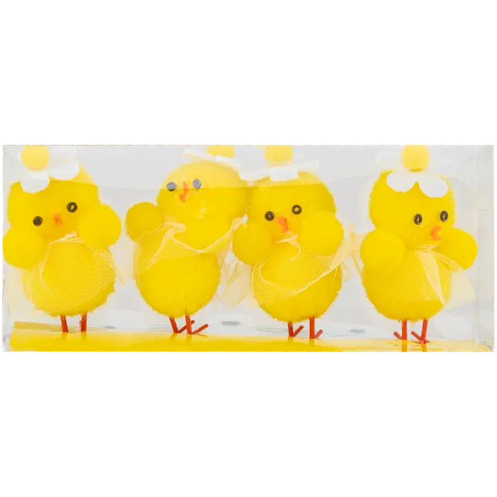 Lihavõttetibu 6 cm 4 tk