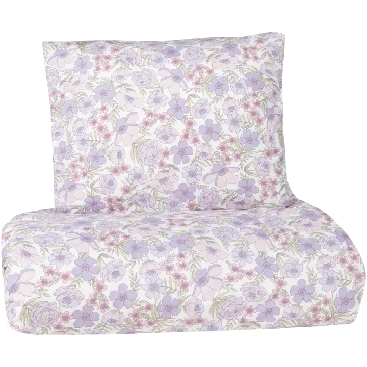 Voodipesukomplekt Amalfi 150x210+55x65 lilla