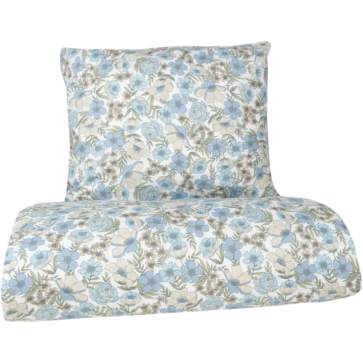 Voodipesukomplekt Amalfi 150x210+55x65 sinine
