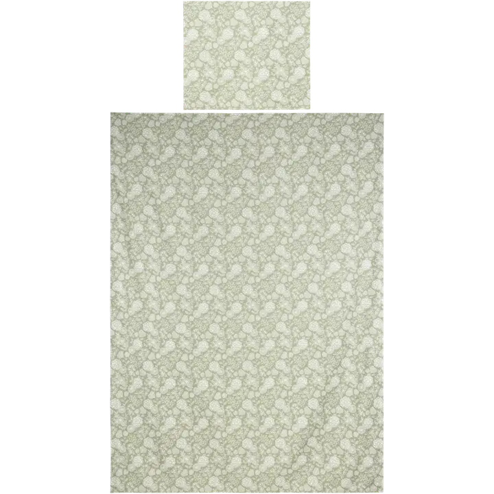 Voodipesukomplekt sienna 150x210+55x65 roheline