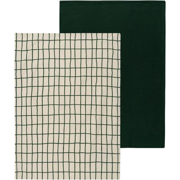 Köögirätik saak 2tk 50x70 roheline