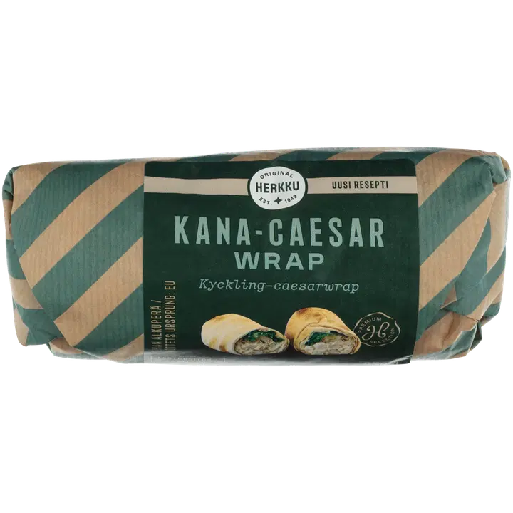 Herkku Kana-caesar wrap 250 g