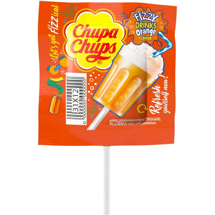 Chupa Chups Fizzy pulgakomm 15g