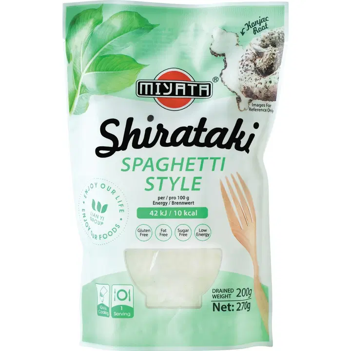 Miyata Shirataki gluteenivabad nuudlid, 270 g