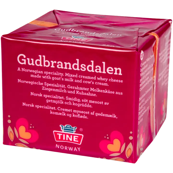 Gudbrandsdalen vadakujuust, 250 g