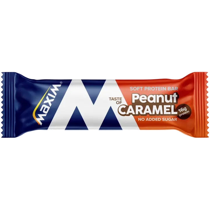 Maxim Peanut Caramel Protein Bar 55g