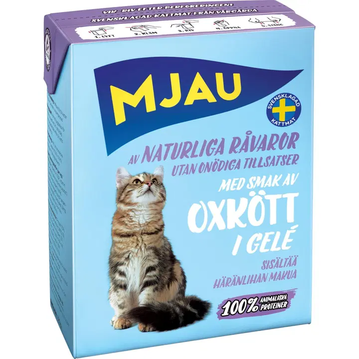 Mjau veiseliha tükid tarrendis, 380 g