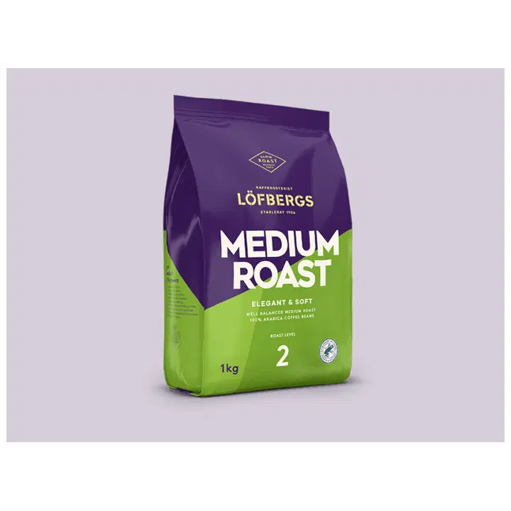 Löfbergs kohvioad keskmine röst 1 kg