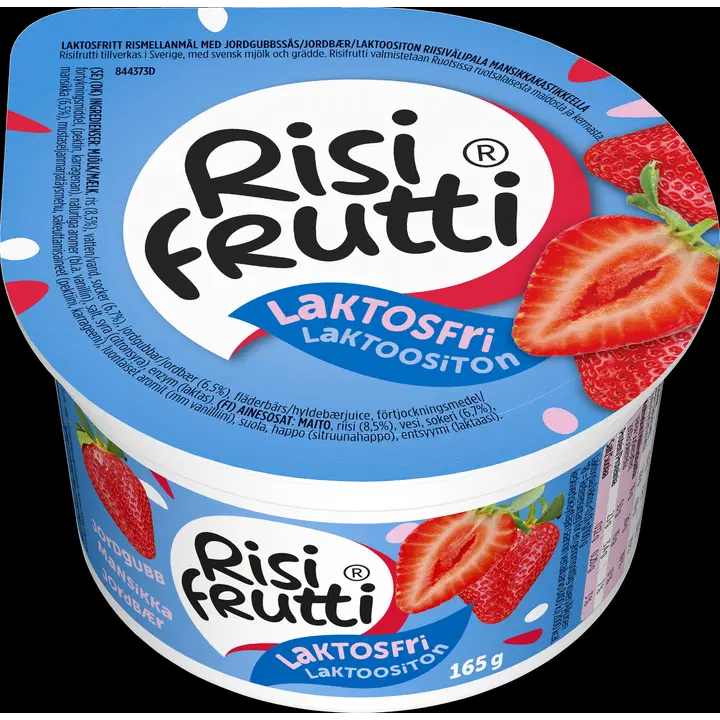 Risifrutti maasika-riisi vahepala, laktoosivaba, 165 g