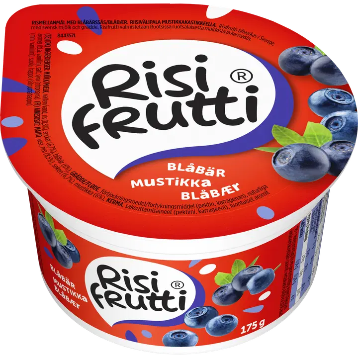 Risifrutti mustika-riisi vahepala, 175 g