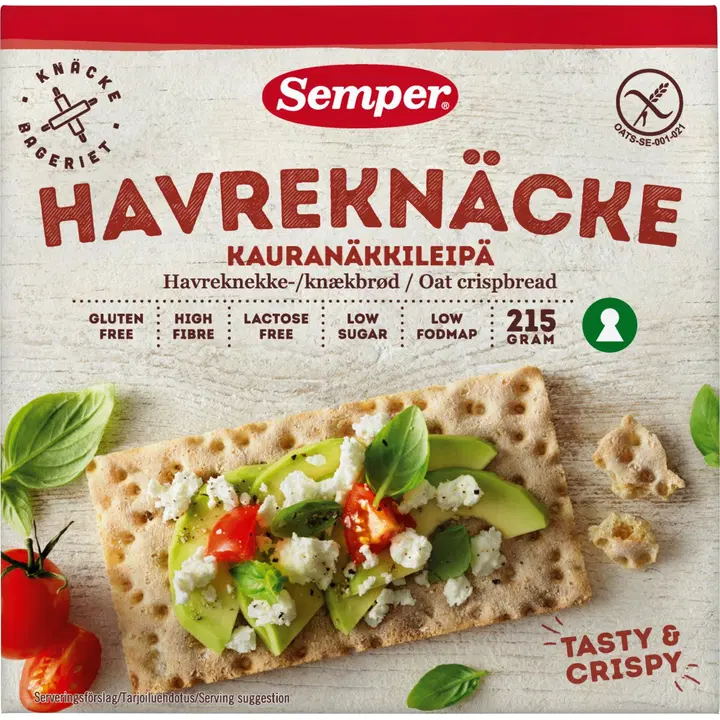 Semper kaeranäkileivad 215 g, gluteeni-, piima-, laktoosivaba