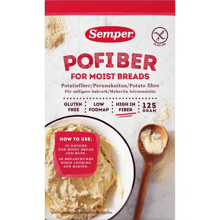 Semper Pofiber kartulikiujahu, gluteenivaba 120 g
