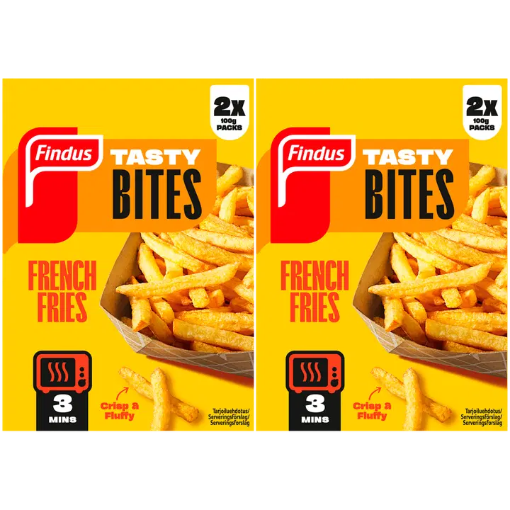 Findus Mikrovalmis Friikartulid 2 x 100 g