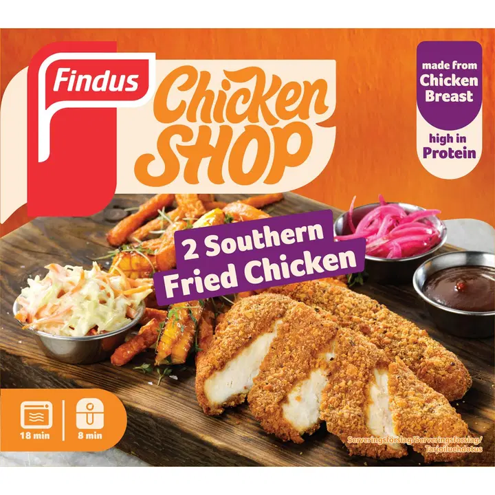 Findus Praetud kanatükid 2 tk 180 g