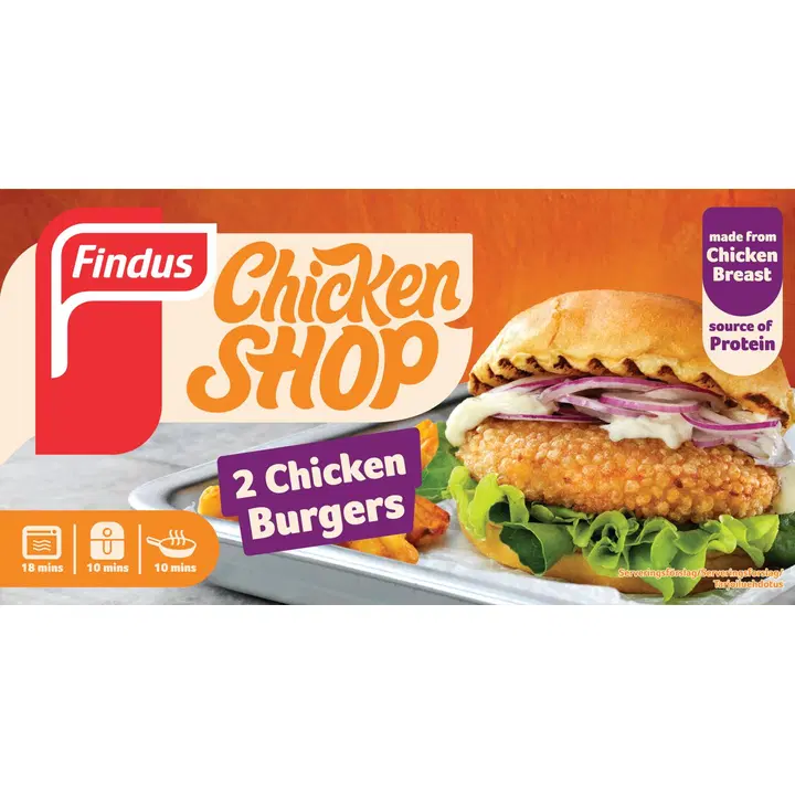 Findus Kanaburger 2 tk 227 g