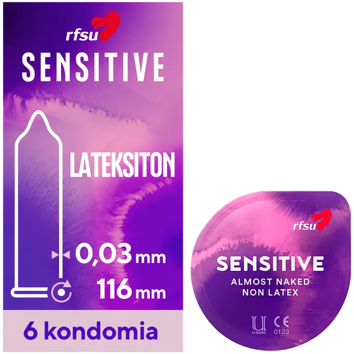 RFSU kondoomid So sensitive 6 lateksivabad 6tk
