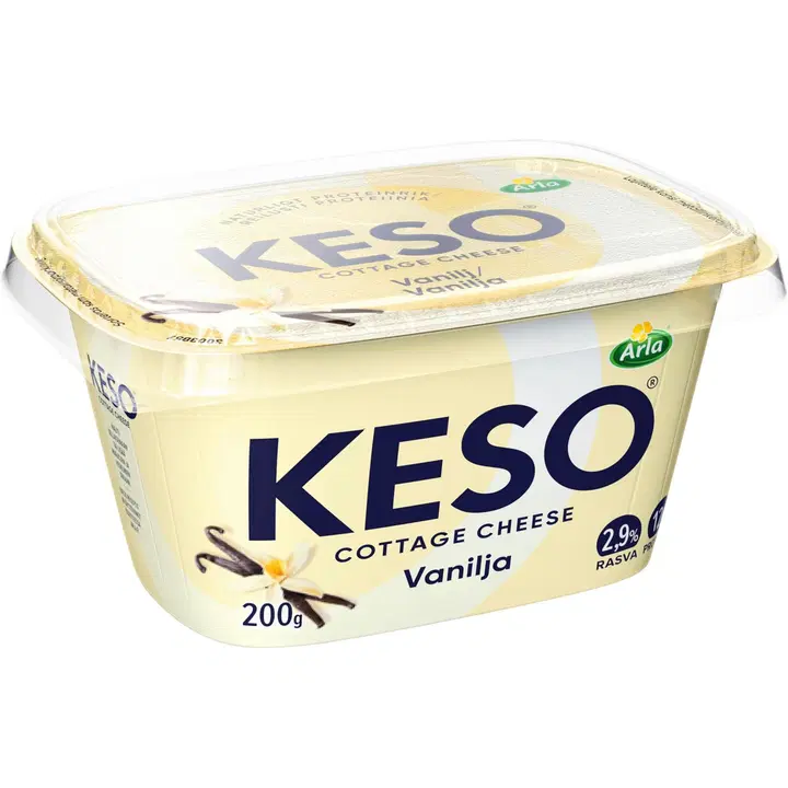 Arla Keso kodujuust vanilli, 200 g