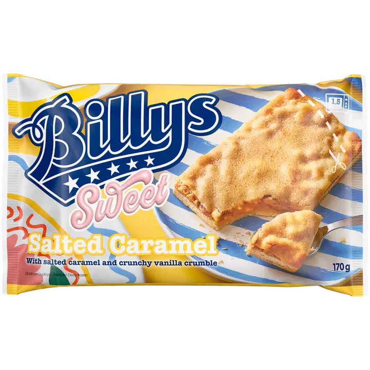 Billys Krõbe soolakaramelli pirukas 170 g