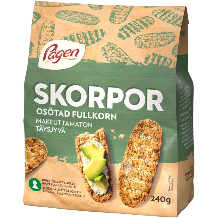 Pågen, laktoosivabad täisterakuivikud, 240 g