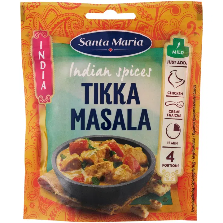 Santa Maria tikka masala maitseainesegu 35g