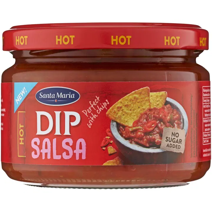 Santa Maria Salsa Dip Hot, 250 g