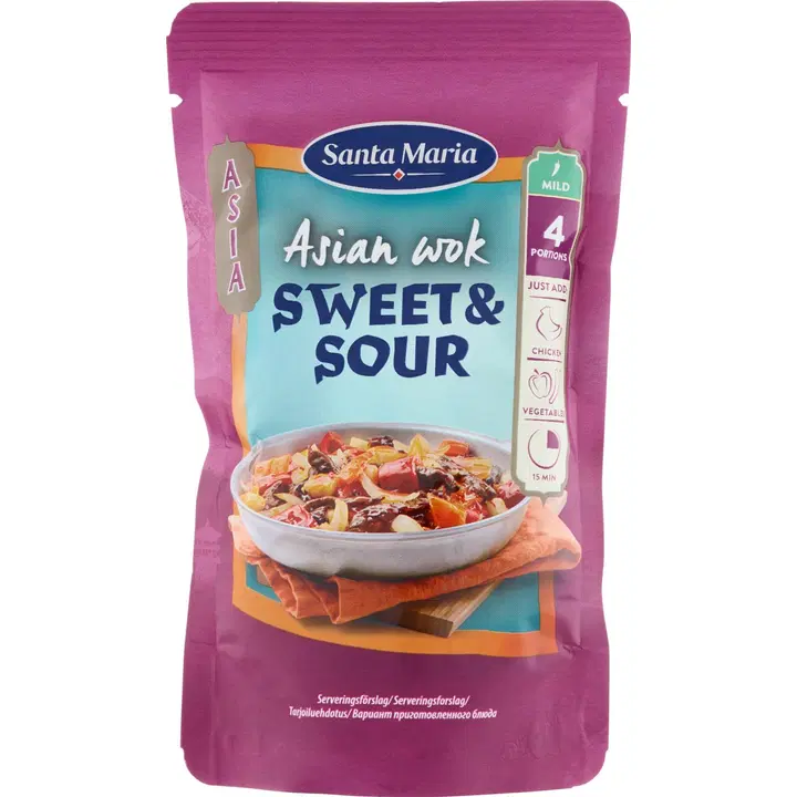 Santa Maria vokikaste magus-hapu 150 g