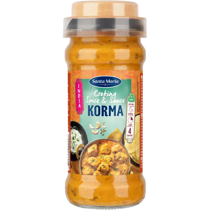 Santa Maria korma kaste ja maitseainesegu 360g