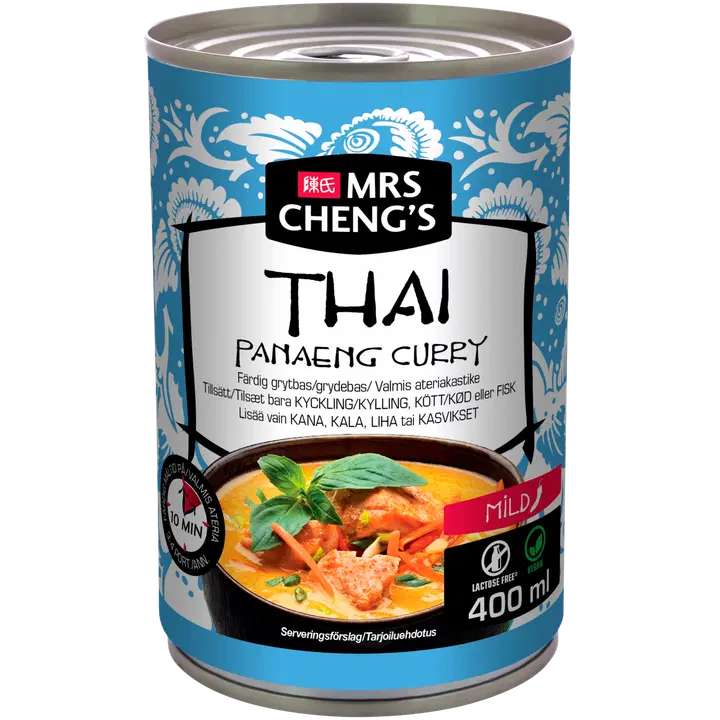 Mrs Cheng's Tai karrikaste Panaeng, 400 ml
