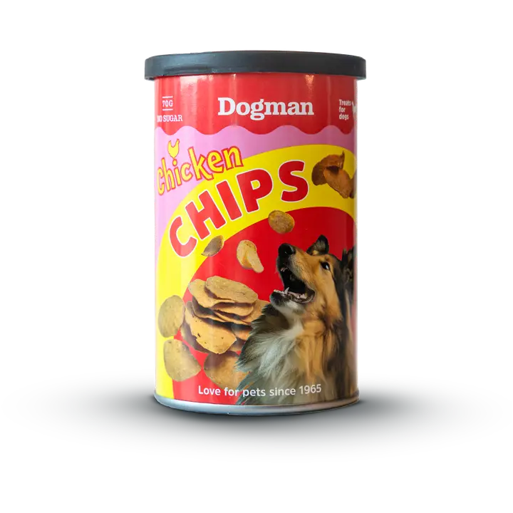 Dogman kana krõpsud koertele 70g