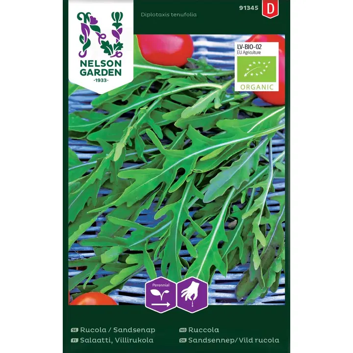 91345 metsik rukola organic