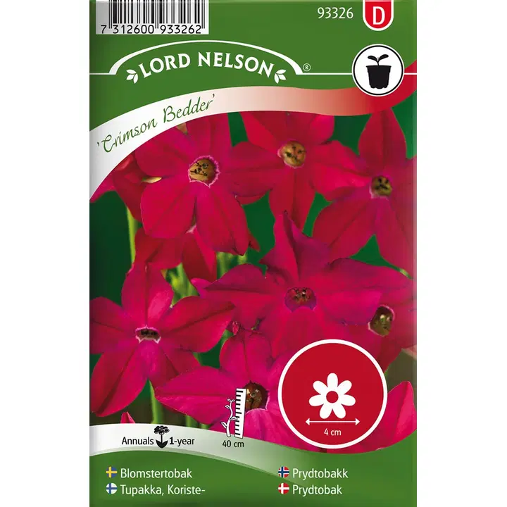 93326 tubakas crimson bedder
