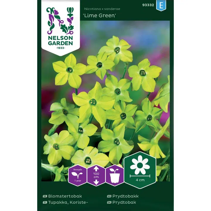 93332 tubakas lime green
