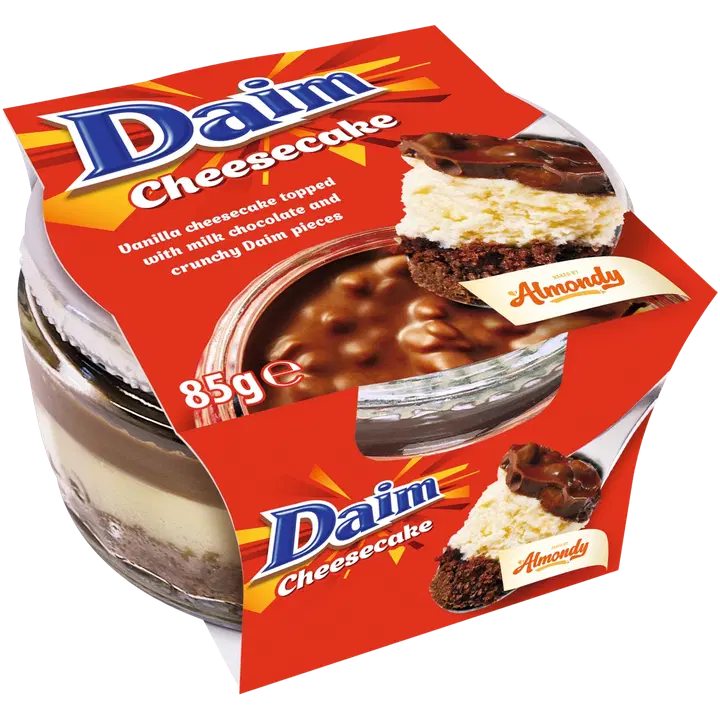 Almondy Daimi juustukook 85 g