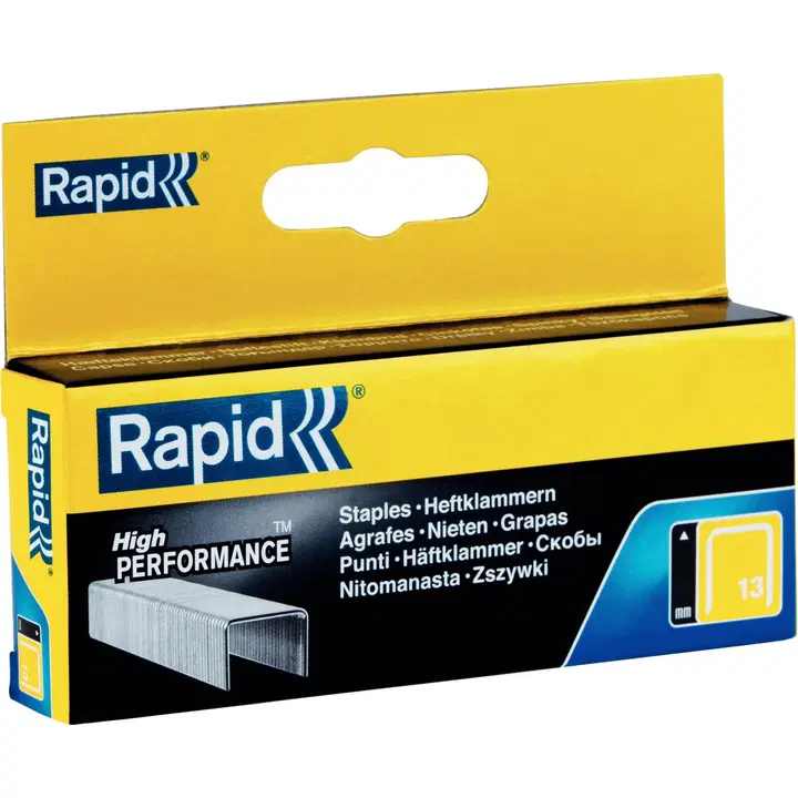 Rapid klamber 13/8 mm 2500tk