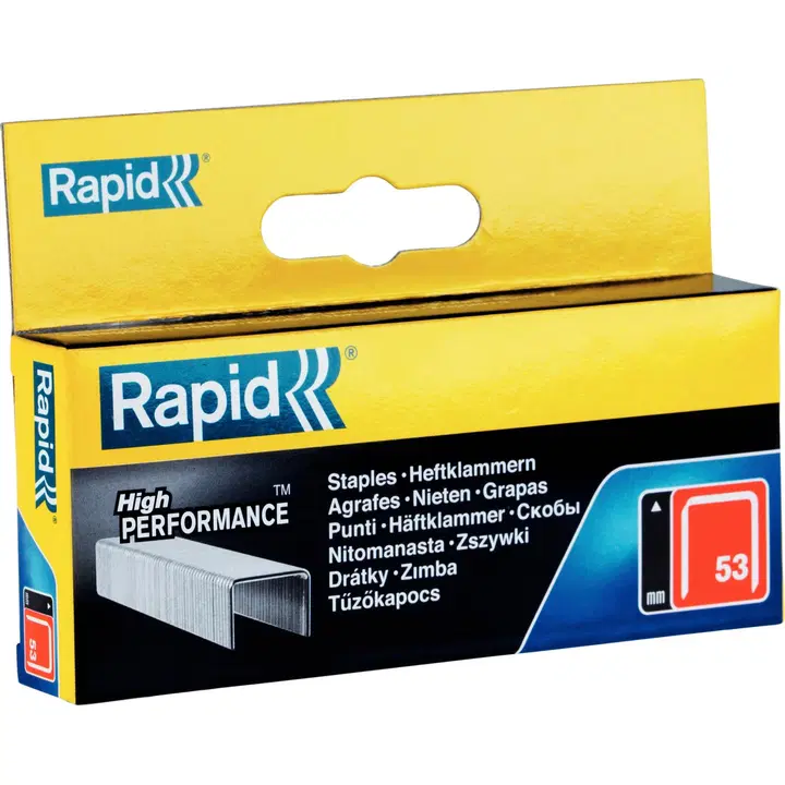 Rapid klamber 53/8mm 2500tk