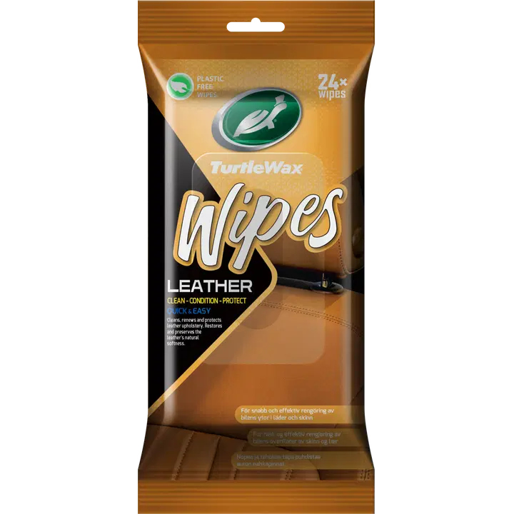 Puhastuslapp nahale Turtle Wax 24 tk