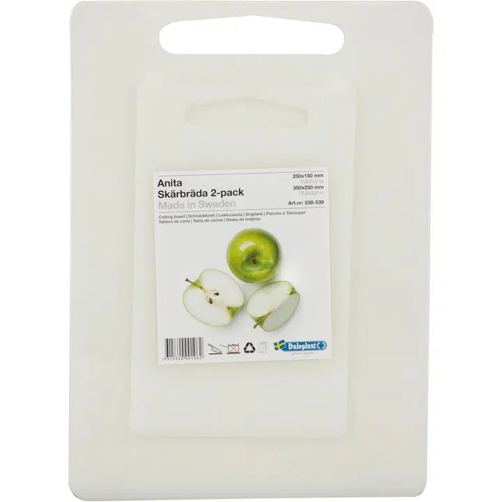 Lõikelaud 2tk 4+5 mm, plast